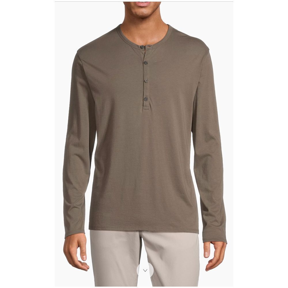 Vince‎ 100% Cotton Henley, Size XXL